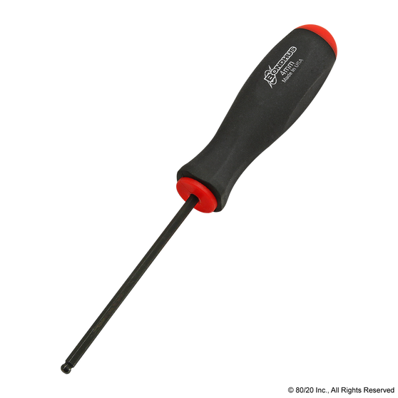 65-6102 | Ball End Hex Driver - 4mm - Image 1