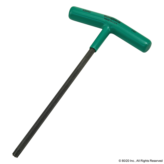 6069 | Six Lobe "T" Handle Wrench - 40IP - Image 1