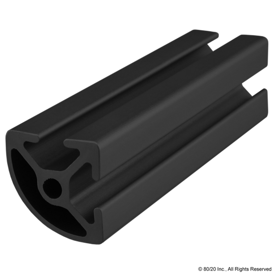 25-2527-Black-FB | T Slotted Aluminum Profiles | CPI Automation - Image 1