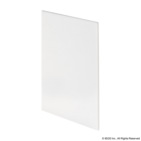 65-2604 | Acrylic Panel: 4.5mm Thick, White - Image 1