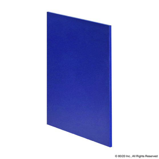 65-2621 | Expanded PVC Panel: 6mm Thick, Blue - Image 1