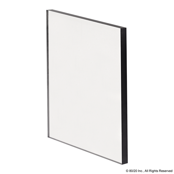 65-2645 | Polycarbonate Panel: 12.7mm Thick, Clear - Image 1