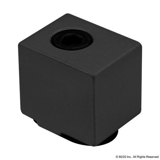 2054-Black | 10 & 15 Series Detent Hinge Stopper - Image 1