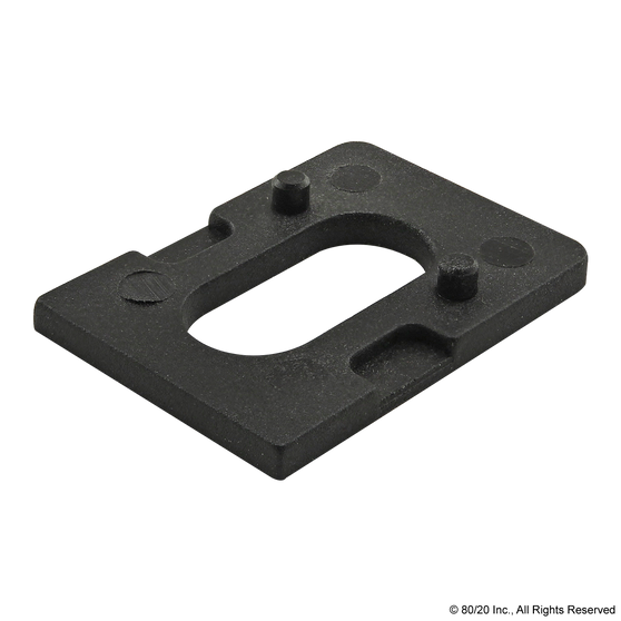 12051 | 15, 30, 40, & 45 Series Lite Panel Mount Block Spacer - 2mm Thick - Image 1