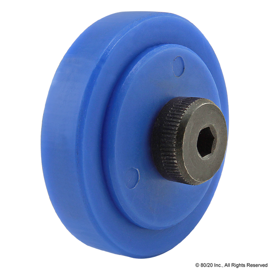 65-2282 | 25 to 40 Series Roller Wheel with Permanent Lubricated Bushing - Image 1