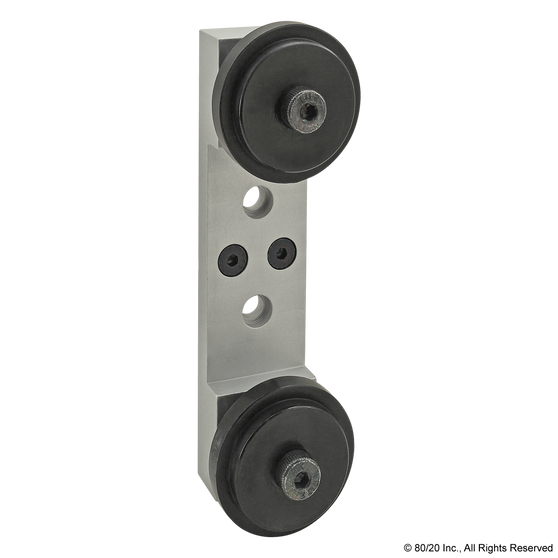 2759 | 15 Series Dual Roller Wheel Bracket Assembly - Image 1