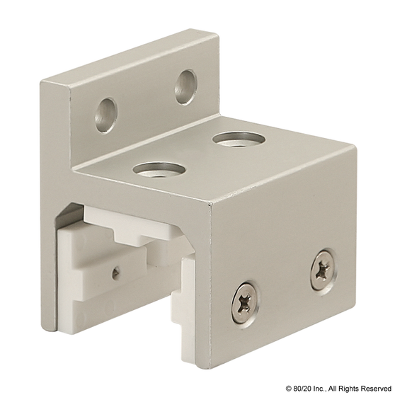 6715 | 10 Series 3 Slot Mount - Single Flange Short Standard Linear Bearing - Image 1