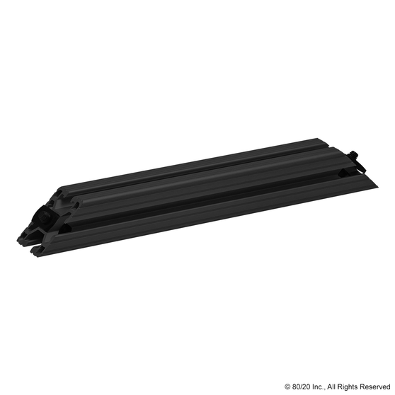 2528-Black | 1515-UL-Black 45 Degree Support, 12" Long - Image 1