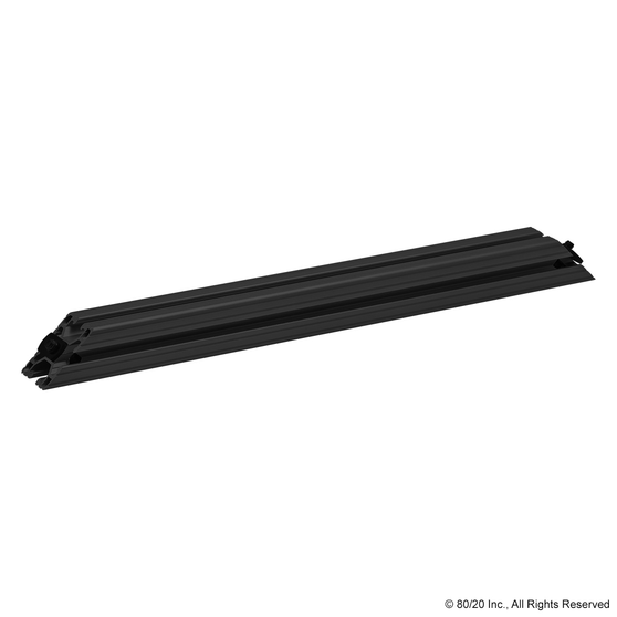 2529-Black | 1515-UL-Black 45 Degree Support, 18" Long - Image 1