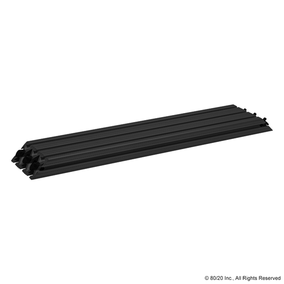 2541-Black | 1545-Black 45 Degree Support, 24" Long - Image 1