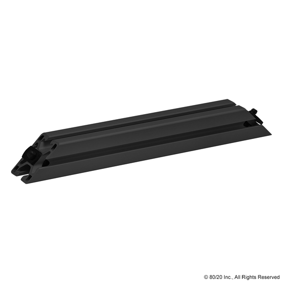 2542-Black | 1515-LS-Black 45 Degree Support, 12" Long - Image 1