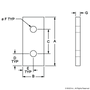 20-4107-Black | 20 Series 2 Hole - Straight Flat Plate - Image 2