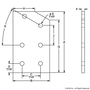 4330 | 15 Series 6 Hole - 30 Degree Angled Flat Plate - Image 2
