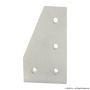 4350 | 15 Series & Ready Tube 4 Hole - 90 Degree Angled Flat Plate - Image 1