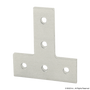 4080 | 10 Series 5 Hole - "T" Flat Plate - Image 1