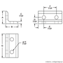 30-4303 | 30 Series 4 Hole - Wide Inside Corner Bracket - Image 2