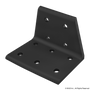 4420-Black | 15 Series 10 Hole - Inside Corner Bracket - Image 1