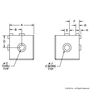 4042 | 10 Series 3 Way - Squared Corner Connector - Image 2