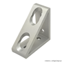 45-4336 | 45 Series 4 Hole - Tall Gusseted Inside Corner Bracket - Image 1