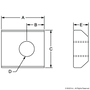 3703 | 15 Series 5/16-18 Standard Slide-in T-Nut - Image 2