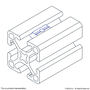 13022 | M4 Self-Aligning Slide-in T-Nut - Image 4