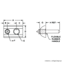 3843 | M6 Roll-In T-Nut with Flex Handle - Image 2