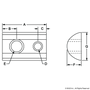 3311 | 5/16-18 Roll-In T-Nut with Set Screw - Image 2