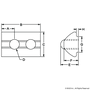 13028 | M5 Self-Aligning Roll-in T-Nut with Ball Spring - Image 2