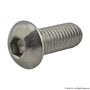 17-8320 | M8 x 20.00mm Button Head Socket Cap Screw (BHSCS) - Image 1