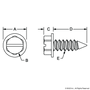 9301 | #8-18 x .625" Self Tapping Screw (STS) - Image 2