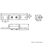 40-4356 | 40 Series Universal Standard Structural Pivot Assembly with Dual "L" Arms - Image 2