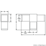 9130 | 3 Way - Tee Connector - Image 2