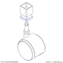 9213 | Caster or Spacer Receptacle Insert - Image 4