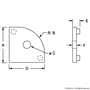 2035 | 15 Series End Cap with Push-In Fastener - Image 2