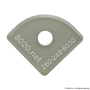 2035GRA | 15 Series End Cap with Push-In Fastener - Image 1