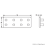 12298 | 40 Series End Cap with Molded Push-In Stem - Image 2