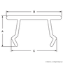 25-2818 | 25 Series Economy T-Slot Cover - Image 2