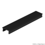 40-2119-Black | 40 Series Aluminum T-Slot Cover - Image 1