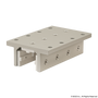 6826 | 15 Series 3 Slot Mount - Double Flange Long Standard Linear Bearing - Image 1