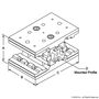 6735 | 10 Series Short - Double Mount Unibearing™ Assembly - Image 2