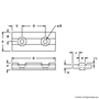 40-6893 | 40 Series Double-Keyed UniBearing™ Pad - Image 2