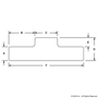 6700 | 10 Series Single-Keyed Standard Bearing Pad Profile - Image 2