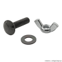 6804 | 15 Series Wing Nut Linear Bearing Brake Kit - Image 1