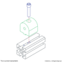 25-4184 | 25 Series 90 Degree Dynamic Pivot Nub - Image 3