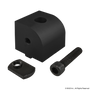 40-4426-Black | 40 Series 90 Degree Dynamic Right Angle Pivot Nub - Image 1