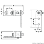 4161-Black | 10 Series Standard 0 Degree Dynamic Pivot Assembly with Straight and "L" Arm - Image 2