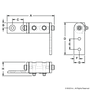 4163-Black | 10 Series Standard Universal Dynamic Pivot Assembly with Straight and "L" Arm - Image 2