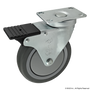 2323 | Flanged Mount Swivel Caster: 5.00" - Image 1