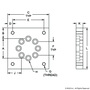 2407 | 15 Series Leveling Caster Base Plate - Image 2