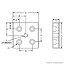 14043 | 45 Series, M10 Center Tap Base Plate - Image 2